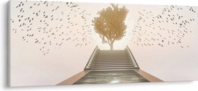 Obraz - Most do neznáma (120x50 cm)