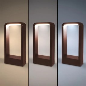 Brilagi - LED Vonkajšie svietidlo BARI LED/7W/230V 3000/4000/6000K hnedé IP54 30 cm