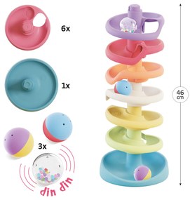 PlayEco - Guľôčková veža - špirála