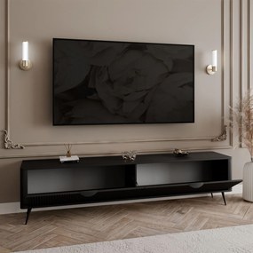 TV stolík TURNER čierny 200cm