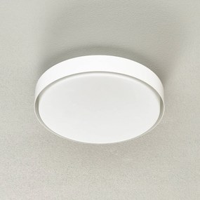 BEGA 34278 stropné LED svietidlo biele Ø36 cm DALI