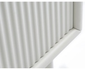 Sivá skrinka 100x125x40 cm Palma – Unique Furniture