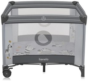 Lionelo - Hracia ohrádka BONNIE Grey Stone