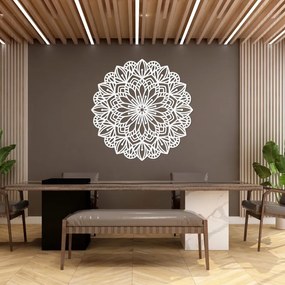 Drevená dekorácia na stenu mandala kvet  I SENTOP PR0252