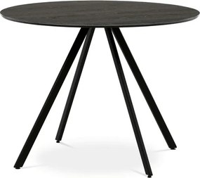 Jedálenský stôl Autronic 100x100 cm sivá melamín HT-R5010 GREY