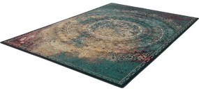 Vlnený koberec v petrolejovomodrej farbe 160x240 cm Ann – Agnella