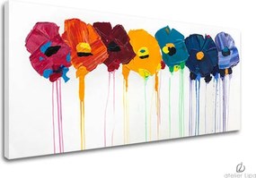 Autorská reprodukcia na plátne KVETY XOBFB523E1