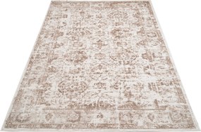 TA Koberec D058E WHITE/VIZON PORTLAND Biely Obdĺžnikový Rozmer: 80x150 cm