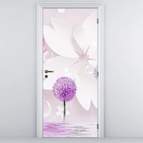 Fototapeta na dvere - Na rieke kvetín (95x205cm)