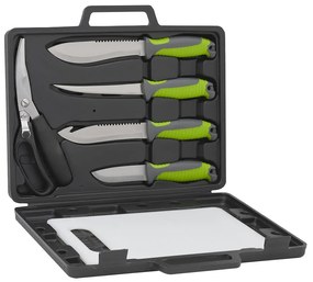 Grilovacie náčinie nerez s kufríkom 6 ks