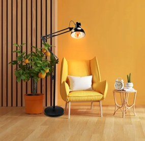 BERGE LED stojacia lampa E27 185cm - BERLIN