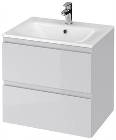 Cersanit Moduo, umývadlová skrinka + umývadlo 60cm, šedá, S801-313-DSM