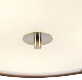 Inteligentné stropné svietidlo hnedé s bielym 50 cm 3-svetlá vrátane 3 Wifi A60 - Drum Duo