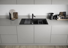 Blanco Adira XL 6 S, silgranitový drez 1000x500x200 mm, 1-komorový, biela, BLA-527621