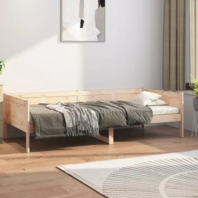 Denná posteľ borovicový masív 90x200 cm