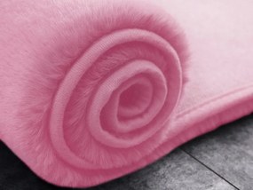 TZ Ružový obdĺžnikový koberec Rabbit Rozmer: 140x200