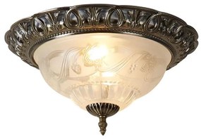 Searchlight - Stropné svietidlo FLUSH 2xE14/40W/230V