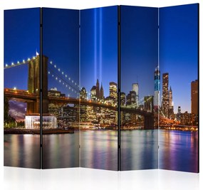 Artgeist Paraván - Blue New York II [Room Dividers]