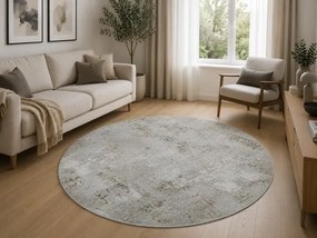 Protišmykový koberec VENEZIA PRINT 240574W-1 kruh