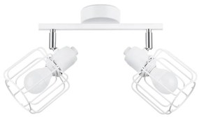 Sollux SL.1112 - Bodové svietidlo BELUCI 2xE14/40W/230V biela