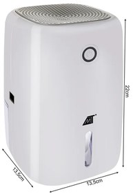 Ruhhy 16439 Odvlhčovač vzduchu 22.5 W biely