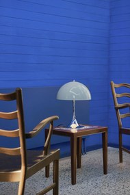 Louis Poulsen Stolná lampa Panthella 250 Opal Grey/Chrome
