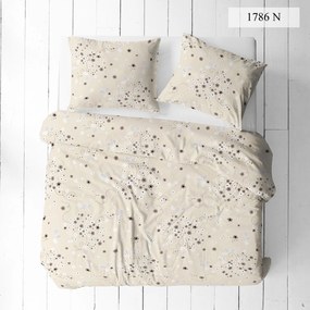 KREPOVÉ OBLIEČKY KORALOVE 140X200 CM, 1KS 70X80 CM KVETY