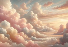 Fototapeta - Načechrané oblaky (147x102 cm)