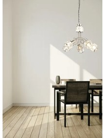 Globo 54356-5H - LED Luster na reťazi KRIS 5xE14/40W/230V + LED/5W