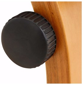 Set sivého polohovacieho kresla a podnožky s poťahom z textílie Støraa Rika