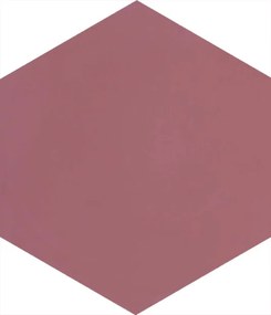 Cementová dlažba Hexa M05 - Farba: bobuľa | Articima