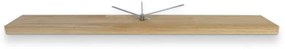 Minimalistické hodiny z prírodného dreva I SENTOP MAS020-osmo-3041-VARNISH