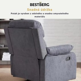 BestBerg BBMCH-1DG / polyuretán/polyester / tmavosivá