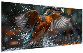 Obraz - Včelojedi (120x50 cm)