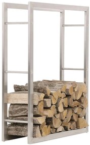 Stojan na palivové drevo Keri 25x80x100 - nerezová oceľ