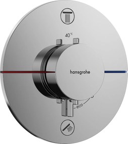 Hansgrohe ShowerSelect Comfort S, termostat pod omietku pre 2 spotrebiče s EN1717, chrómová,  HAN-15556000