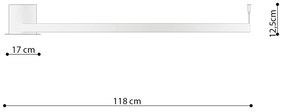 Stropné svietidlo RIO 110 zlatá LED 4000K