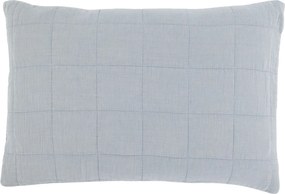 Modrá obliečka na vankúš s opraným vzhľadom Aix Vintage – 60*40 cm