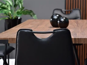 Stolička Ruben (čierna). Akcia -21%. Vlastná spoľahlivá doprava až k Vám domov. 1111260