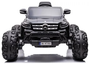 LEAN CARS ELEKTRICKÉ AUTÍČKO MERCEDES  DK-MT950 4x4  - ČIERNE  MOTOR 4x45W - BATÉRIA - 2x12V7Ah- 2022