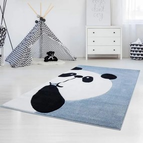 Detský koberec Panda Bueno 1389 modrý