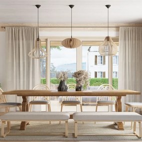 Luster na lanku APRILLA 1xE27/60W/230V