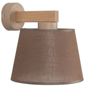 Brilagi - Nástenné svietidlo LATTE SABIA 1xE27/15W/230V borovica/hnedá