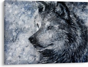 Obraz - Kreslený vlk (70x50 cm)