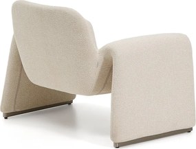 Béžové ženilkové kreslo Melvia – Kave Home