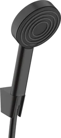 Hansgrohe Pulsify S, súprava so sprchovým držiakom 105 1jet so sprchovou hadicou 1250 mm, matná čierna, HAN-24301670