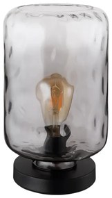 Globo 16046TS - Stolná lampa DARINA 1xE27/60W/230V šedá