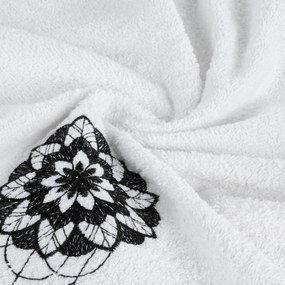 BAVLNENÝ UTERÁK LOTUS SADA 1KS 30X50 CM, 1KS 50X90 CM, 1KS 70X140 CM BIELA