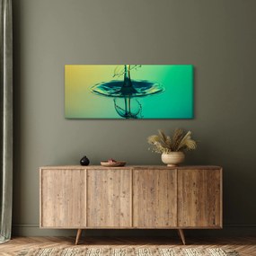 Obraz kvapky vody (120x50 cm)