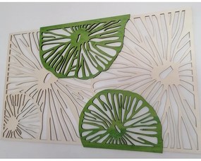 Moderný obraz na stenu I SENTOP PR0301 multi green